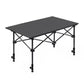 🌄 50% DE RÉDUCTION ! 🏕️ Table de Camping Pliante Portable – Acier Carboné – Plateau Enroulable & Montage Rapide for Plein Air