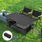 🌄 50% DE RÉDUCTION ! 🏕️ Table de Camping Pliante Portable – Acier Carboné – Plateau Enroulable & Montage Rapide for Plein Air