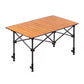 🌄 50% DE RÉDUCTION ! 🏕️ Table de Camping Pliante Portable – Acier Carboné – Plateau Enroulable & Montage Rapide for Plein Air