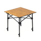 🌄 50% DE RÉDUCTION ! 🏕️ Table de Camping Pliante Portable – Acier Carboné – Plateau Enroulable & Montage Rapide for Plein Air
