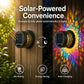 🌞 55 % DE RÉDUCTION MAINTENANT ! 🌀 Lampe solaire mandala – Projection de motifs époustouflants, design 2 en 1 pour sol et mur, étanche IP65, allumage/extinction automatique 🌿