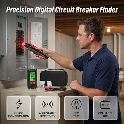 ⚡ PROMO LIMITÉE 55% DE RÉDUCTION ! 🔧 Kit de Détection de Disjoncteurs – Numérique, Test de Prises, NCV 🏠