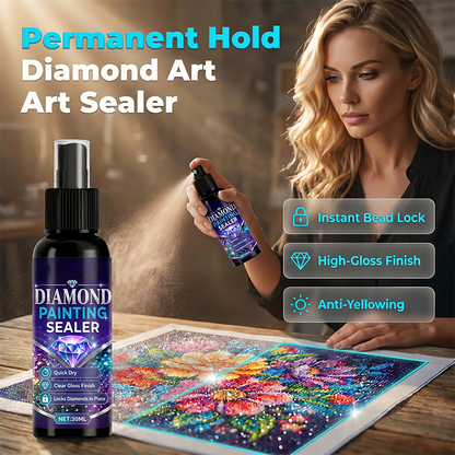 💎✨ Vernis Fixateur pour Diamond Art – Fixe les perles, finition brillante, sèchage rapide et durable.