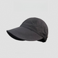 🔥👒 -50% ! Casquette Solaire Femme UPF 50+ Queue de Cheval – Bloque 99% UV, Structure Maintien Forme, Sangle Élastique Réglable 54-60cm, Boutons Masque Anti-Vent · 3 Coloris · Pack Économique ✨
