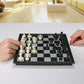 Jeu d'Échecs Magnétique avec Plateau Pliant