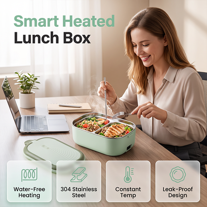 ⚡🍛 Lunch box électrique portable – Chauffe rapide sans vapeur, branchez et dégustez, idéale pour le travail, l’université ou les chantiers 🚧📚