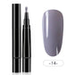 Stylo Vernis Gel Une Étape – Couleur Unie & Effet Œil de Chat