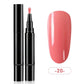 Stylo Vernis Gel Une Étape – Couleur Unie & Effet Œil de Chat