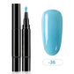 Stylo Vernis Gel Une Étape – Couleur Unie & Effet Œil de Chat