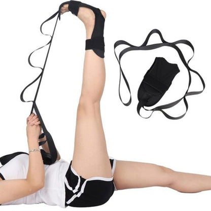 Sangle d'Étirement Multifonctionnelle Pied & Jambe – Entraînement & Rééducation