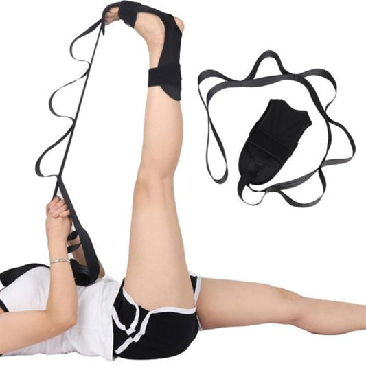 Sangle d'Étirement Multifonctionnelle Pied & Jambe – Entraînement & Rééducation