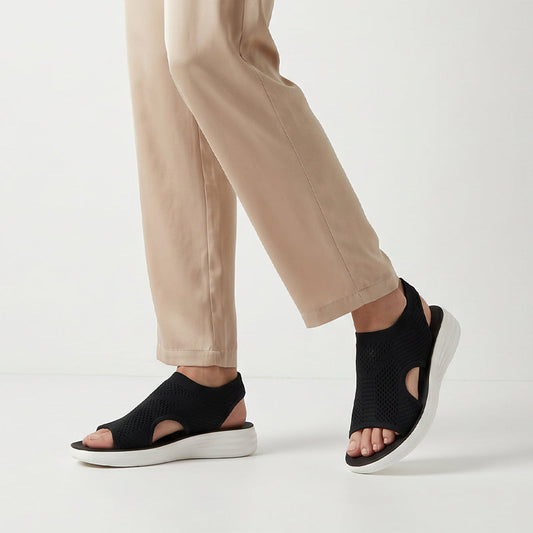 Sandales d'été à plateforme et bout ouvert pour femme