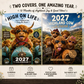 ✨️Surprise : 50 % de réduction ! 🐮Que mai 2027 vous apporte une chance incroyable ! 🔥Calendrier mural humoristique « Highland Cow » 2027 | Calendrier mural au format A4 |