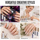Liner Gel Pailleté Réfléchissant pour Nail Art