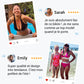 🔥Achetez 2 livraison gratuite💃Bikini Deux Pièces Taille Haute Gainant Color Block