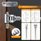 🔧 50% DE RÉDUCTION! 🚪 Clé Universelle Réglable pour Charnières – Acier inoxydable, 19,5 cm & polyvalente – Idéale pour le bricolage et l'ajustement des portes 🛠️