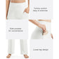 Pantalon large élastique taille haute pour femme - super extensible