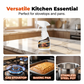 🔥🧽 Spray nettoyant pour plancha et grill, dissout graisse carbonisée sans frotter
