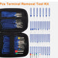 Stainless Steel Car Terminal Removal Tool Kit Wire Harness Extractor