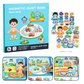 🧩🧒 Livre magnétique silencieux pour enfants – Scènes pliables, éducatif et magnétique, stimule la créativité et l’apprentissage, le compagnon idéal des trajets en train et des repas au restaurant sans écran 📚✈️