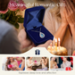 Elegant Blue Teardrop Necklace for Women