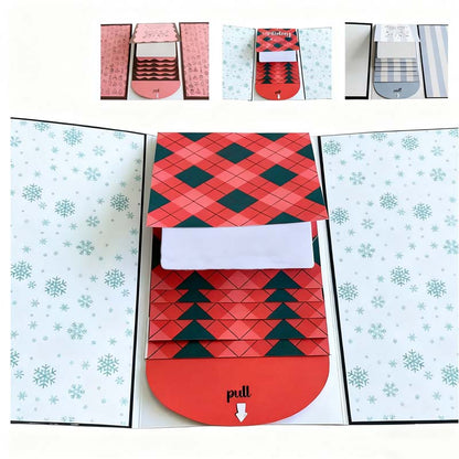 Carnet Cascade Cadeau de Noël Créatif
