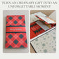 Carnet Cascade Cadeau de Noël Créatif