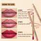 Coffret de 12 Crayons Contour des Lèvres Anti-Transfert