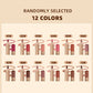 Coffret de 12 Crayons Contour des Lèvres Anti-Transfert