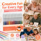 🎨 Coffret de Stylos Pailletés à Séchage Rapide pour Cartes, Agendas et Scrapbooks