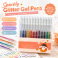 🎨 Coffret de Stylos Pailletés à Séchage Rapide pour Cartes, Agendas et Scrapbooks