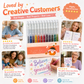 🎨 Coffret de Stylos Pailletés à Séchage Rapide pour Cartes, Agendas et Scrapbooks