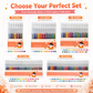 🎨 Coffret de Stylos Pailletés à Séchage Rapide pour Cartes, Agendas et Scrapbooks
